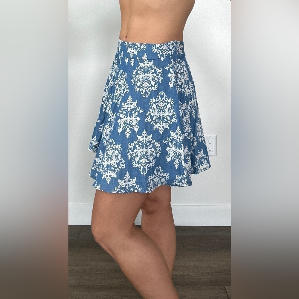 LF Mika & Gala Skirt blue with white embellishments size M - Picture 5 of 8